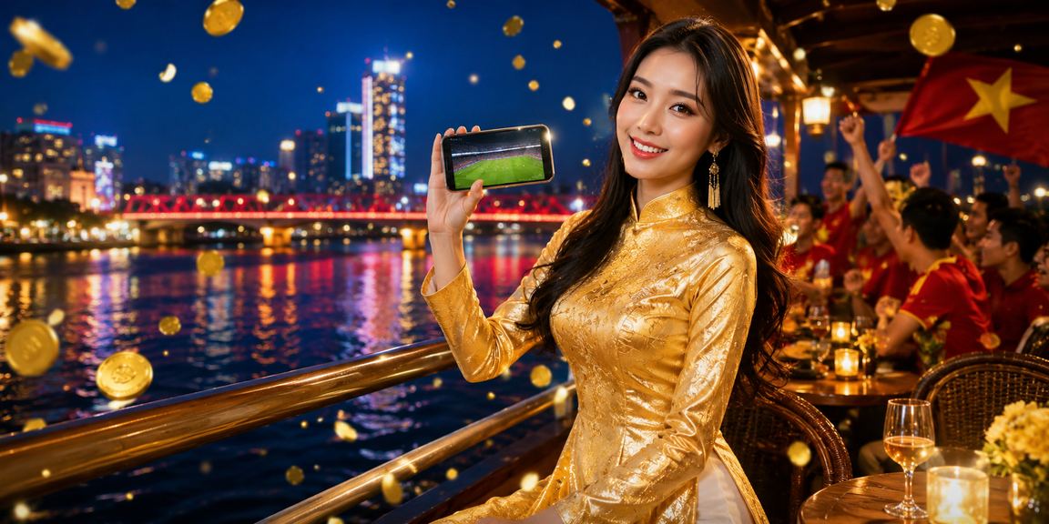 Người hâm mộ theo dõi kết quả thể thao trên điện thoại di động